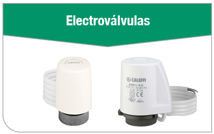 electrovalvulas o mandos electrotermicos marca caleffi